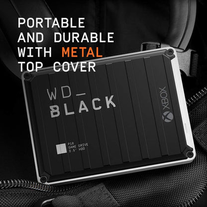 4TB P10 Game Drive for Xbox - Portable External Hard Drive HDD with 1-Month Xbox Game Pass - WDBA5G0040BBK-WESN